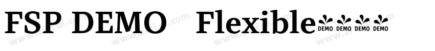 FSP DEMO   Flexible字体转换